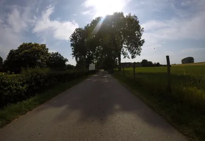 Streckenfoto bei Kilometer 18