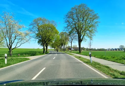 Streckenfoto bei Kilometer 6,6