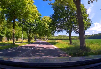 Streckenfoto bei Kilometer 2