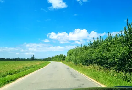 Streckenfoto bei Kilometer 21,6