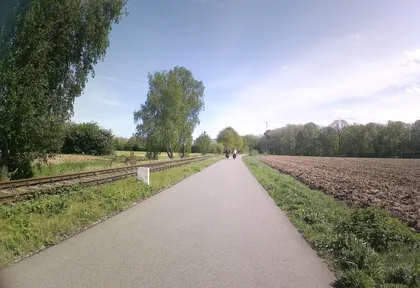 Streckenfoto bei Kilometer 28