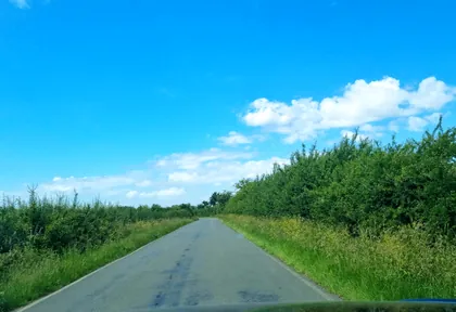 Streckenfoto bei Kilometer 21