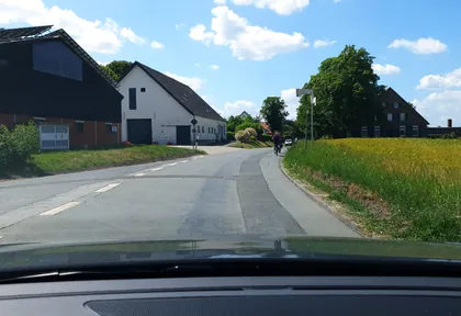 Streckenfoto bei Kilometer 17