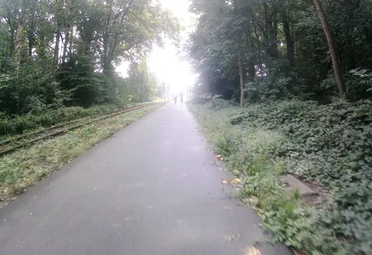 Streckenfoto bei Kilometer 28,7