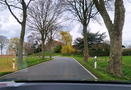 Streckenfoto bei Kilometer 15,6