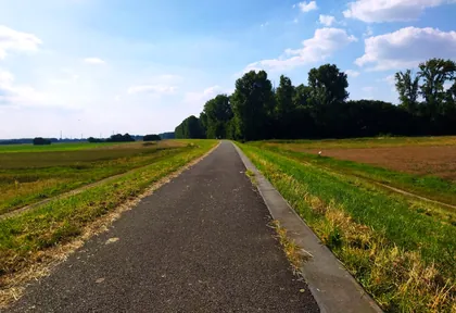 Streckenfoto bei Kilometer 13,4