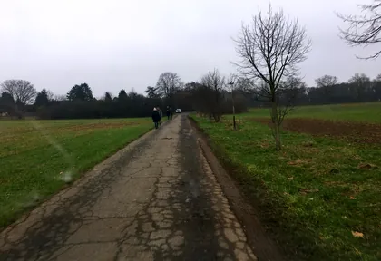 Streckenfoto bei Kilometer 3,8