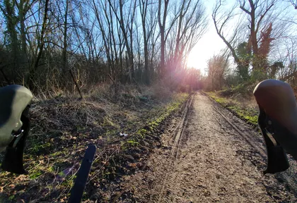 Streckenfoto bei Kilometer 9,3