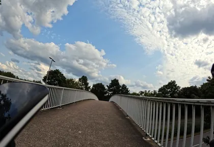 Streckenfoto bei Kilometer 18,2