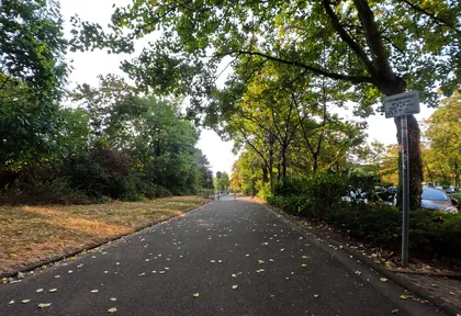 Streckenfoto bei Kilometer 8,7