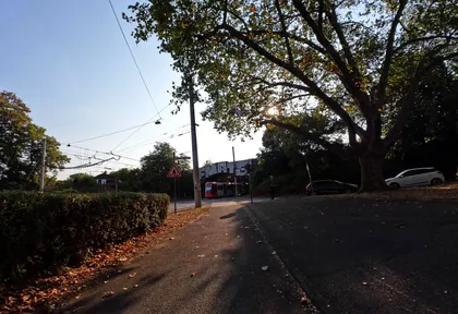Streckenfoto bei Kilometer 7