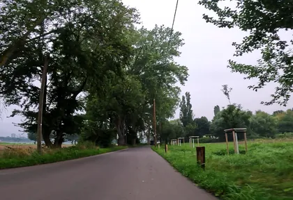 Streckenfoto bei Kilometer 0,4