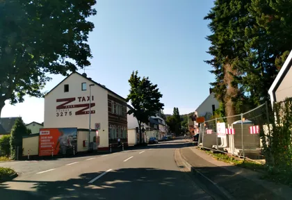 Streckenfoto bei Kilometer 0,2