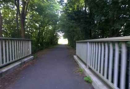 Streckenfoto bei Kilometer 24,4
