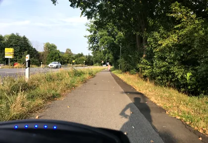 Streckenfoto bei Kilometer 28,3