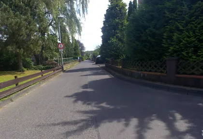 Streckenfoto bei Kilometer 27,4