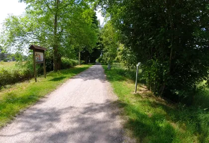 Streckenfoto bei Kilometer 7,8