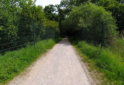 Streckenfoto bei Kilometer 9,7