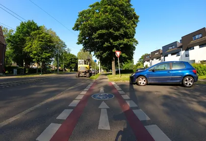Streckenfoto bei Kilometer 19,2