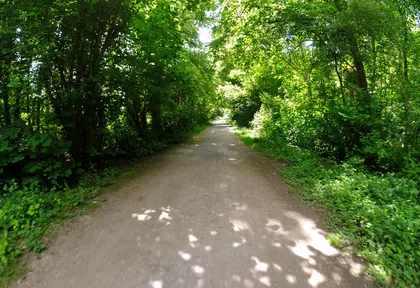 Streckenfoto bei Kilometer 9