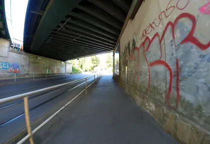 Streckenfoto bei Kilometer 20