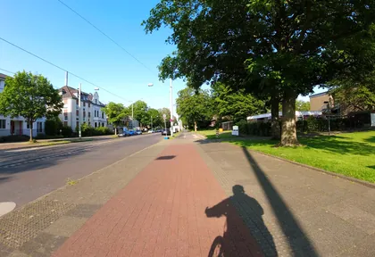 Streckenfoto bei Kilometer 19,4