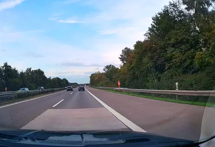 Streckenfoto bei Kilometer 4,6