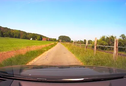 Streckenfoto bei Kilometer 10,8