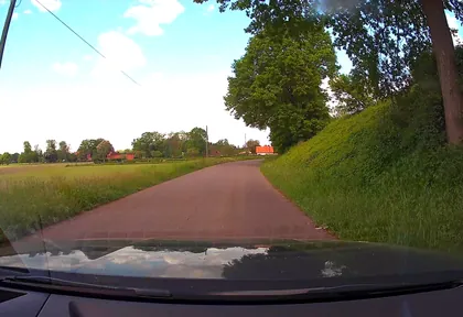 Streckenfoto bei Kilometer 2,4