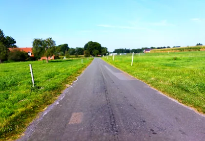 Streckenfoto bei Kilometer 23,6