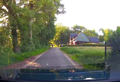 Streckenfoto bei Kilometer 0,6