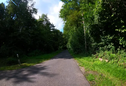 Streckenfoto bei Kilometer 8,6