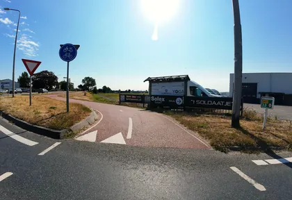 Route photo at kilometre 7.5