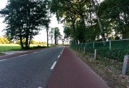 Route photo at kilometre 4