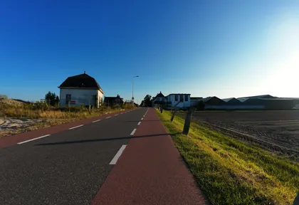 Route photo at kilometre 5.8