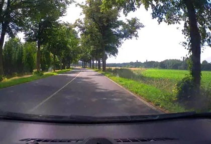 Streckenfoto bei Kilometer 24,6