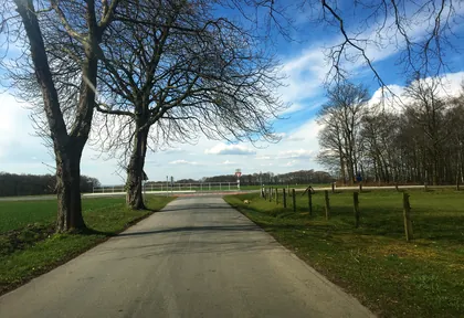 Streckenfoto bei Kilometer 0,4