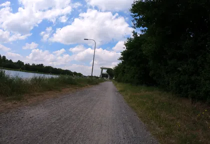 Streckenfoto bei Kilometer 17,8