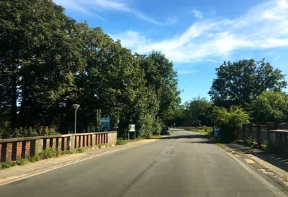 Streckenfoto bei Kilometer 6,6