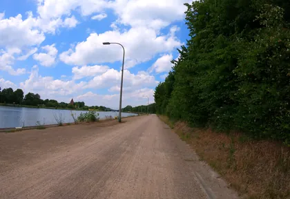 Streckenfoto bei Kilometer 18,4