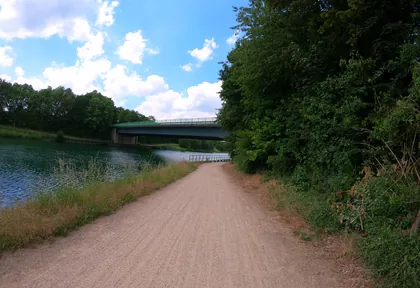 Streckenfoto bei Kilometer 19,2