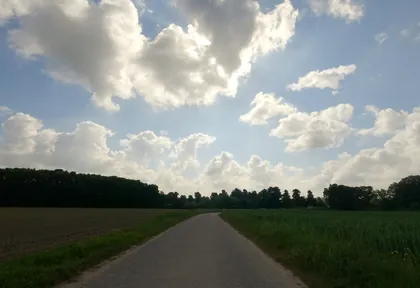 Route photo at kilometre 4