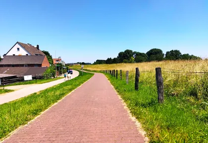 Route photo at kilometre 0