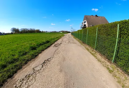 Route photo at kilometre 9.2