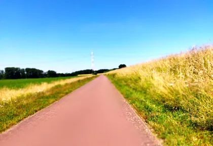 Route photo at kilometre 26