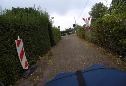 Route photo at kilometre 13