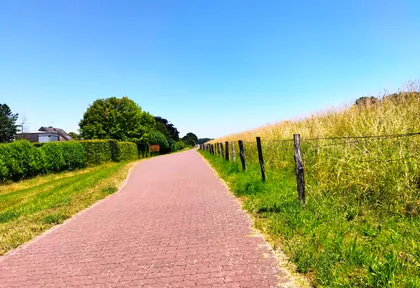 Route photo at kilometre 29.8
