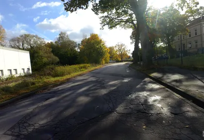 Route photo at kilometre 3.4