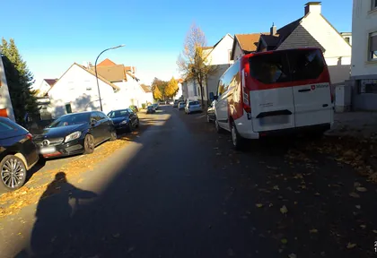 Route photo at kilometre 21.2