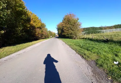 Route photo at kilometre 20.6